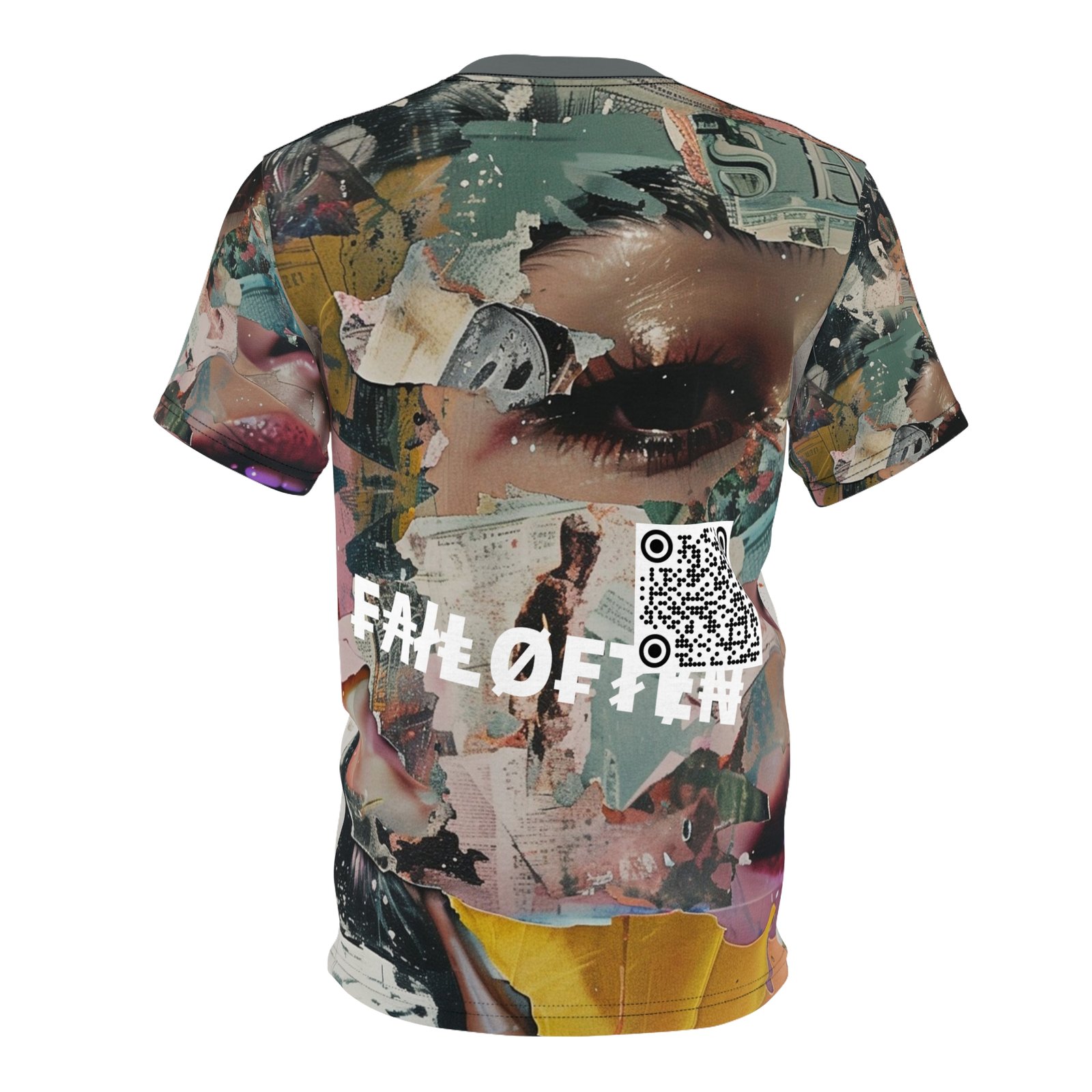 CRUSHED Unisex Cut & Sew Tee by FAILOFTEN - Image 3