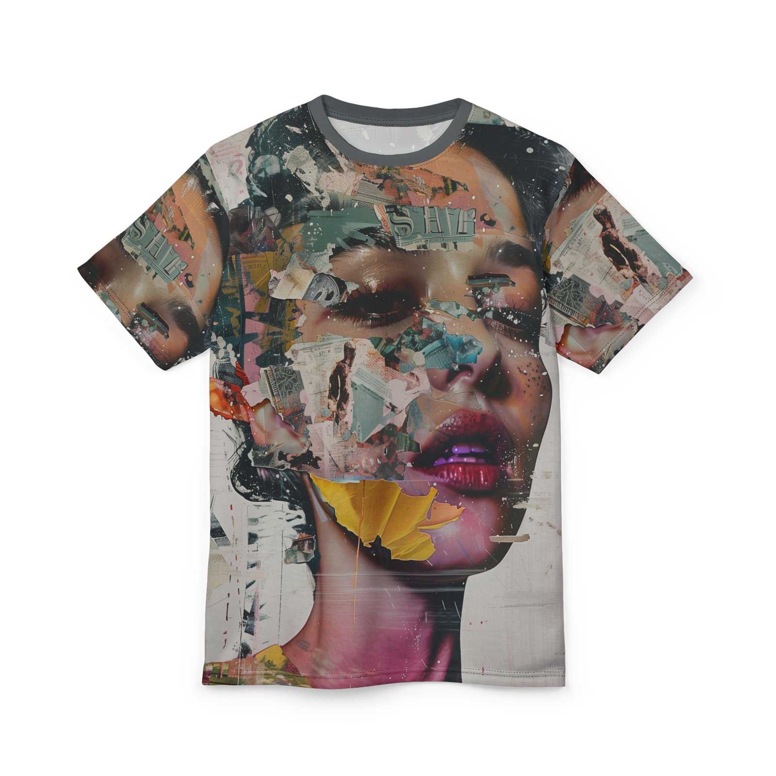 CRUSHED Unisex Cut & Sew Tee by FAILOFTEN - Image 2