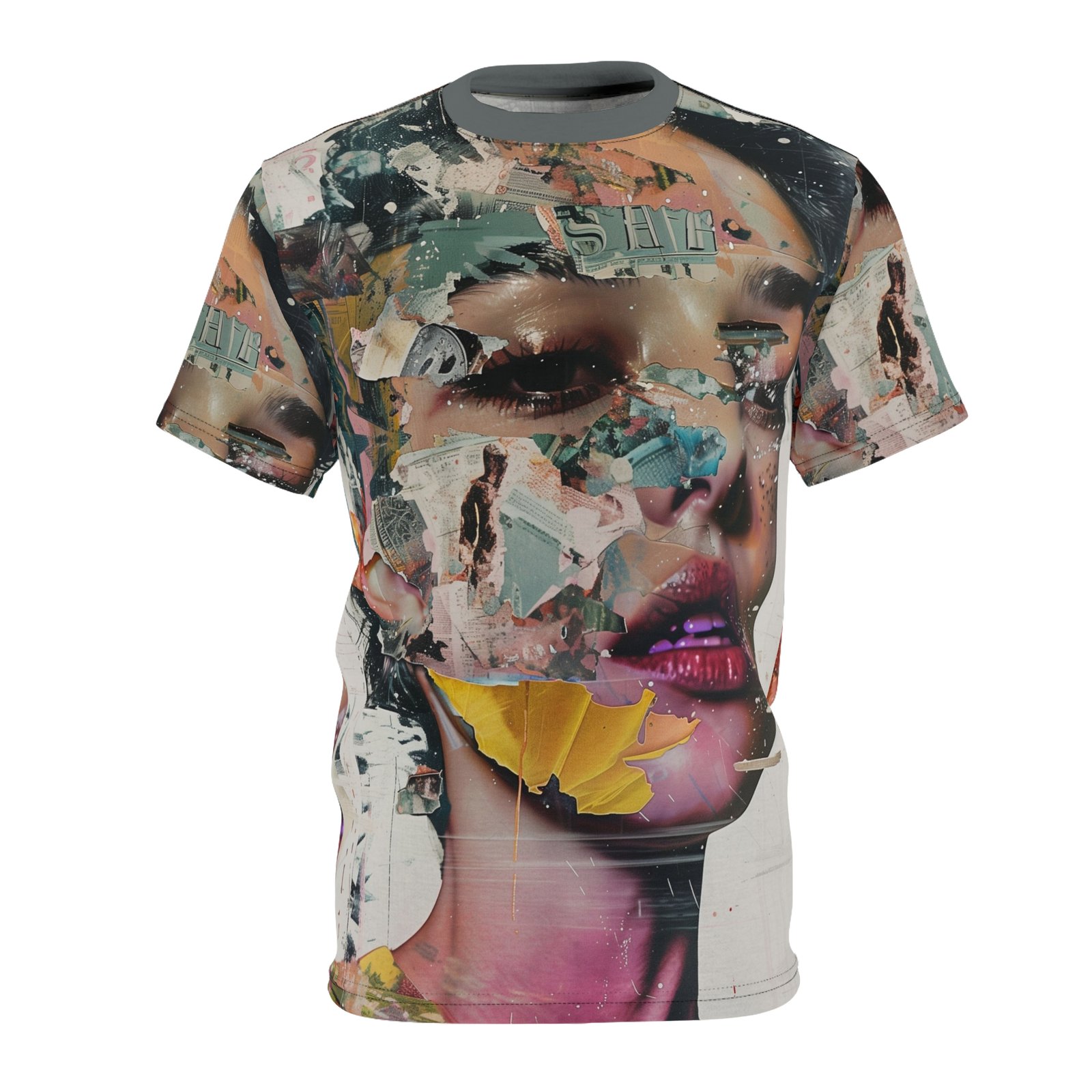 CRUSHED Unisex Cut & Sew Tee by FAILOFTEN